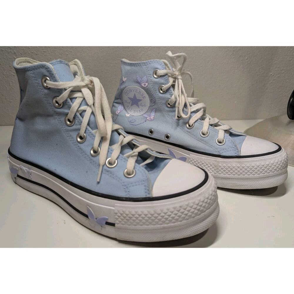 Womens Converse Lift Butterflies A14869C Shoes Supermoon Limited Edition Sz 6.5